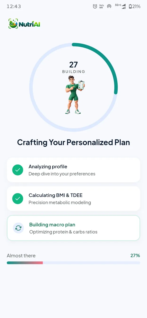 Plan being generated
